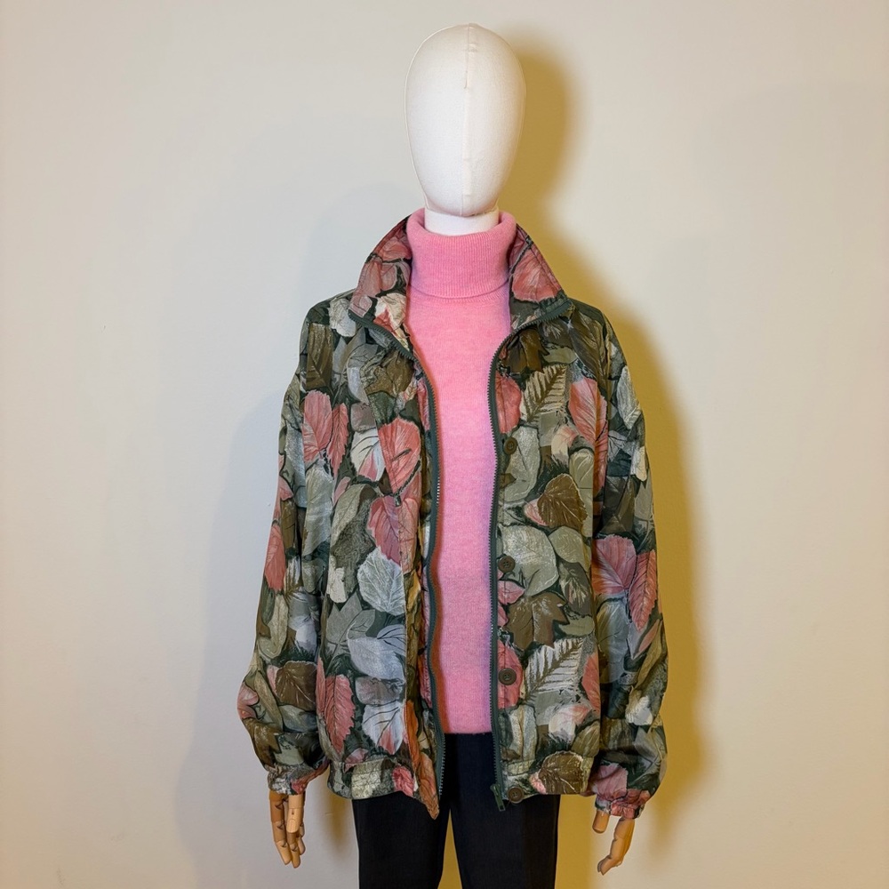 Vintage STUNT SPORTS Silk Bomber Jacket – XL